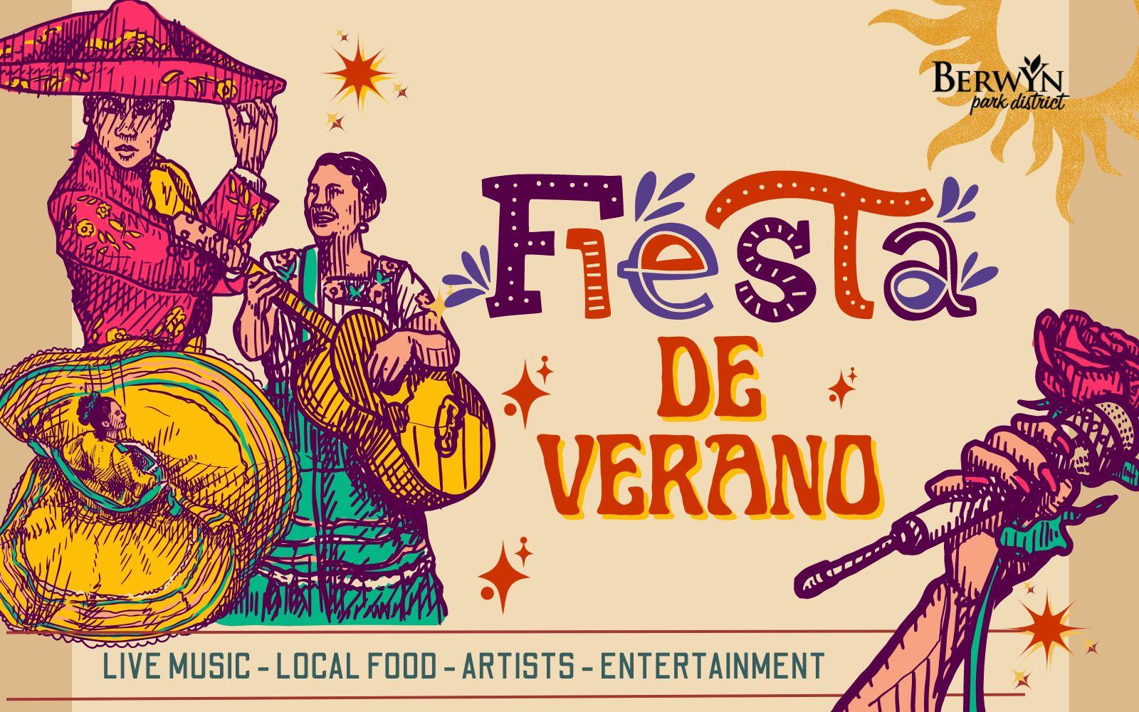 Fiesta de Verano web graphic