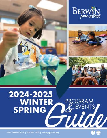 Cover of the Winter Spring 2024-2025 Program and Events Guide