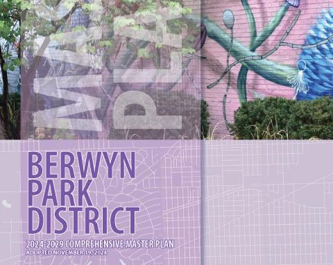 cropped image of the title page of the Berwyn Park District Master Plan